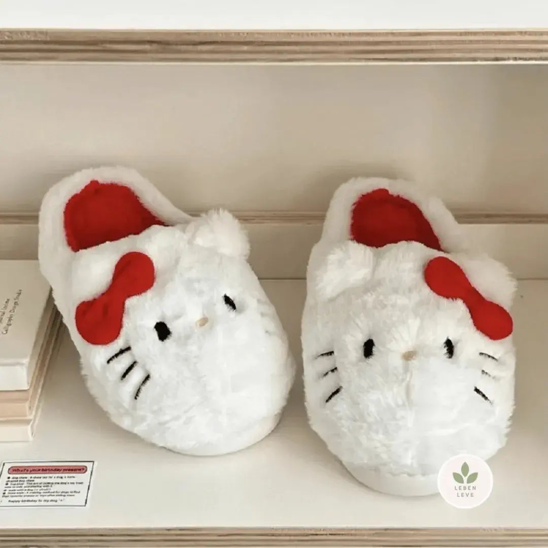 Pantufa Hello Kitty | Glamour Verde