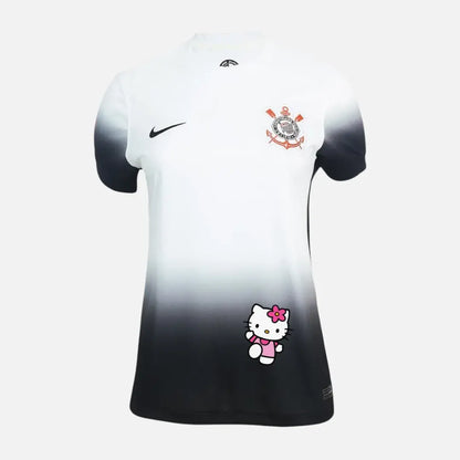 Camisa Corinthians 2024/25 Torcedora Pro | Edição Limitada Hello Kitty - Glamour Verde