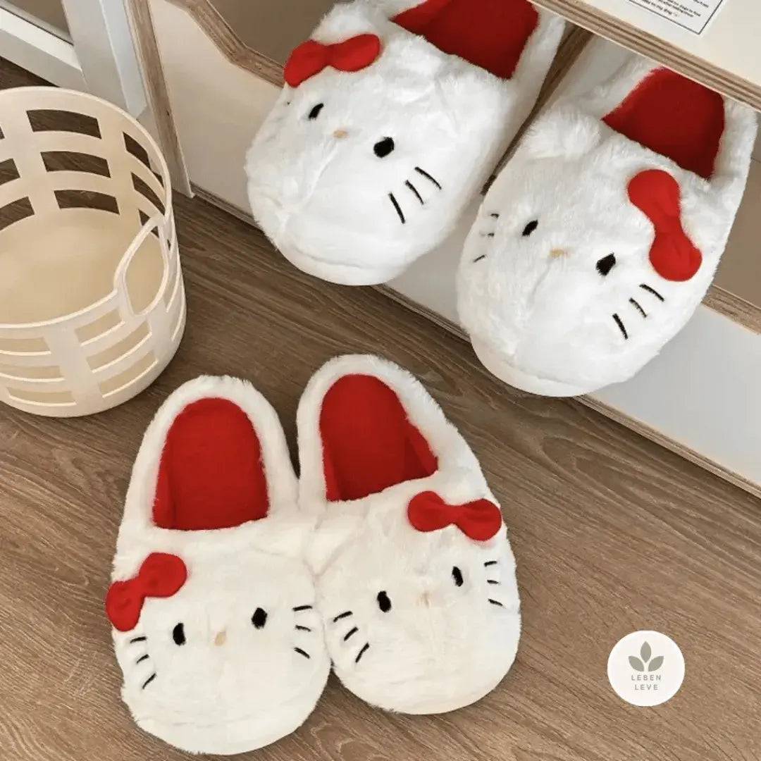 Pantufa Hello Kitty | Glamour Verde