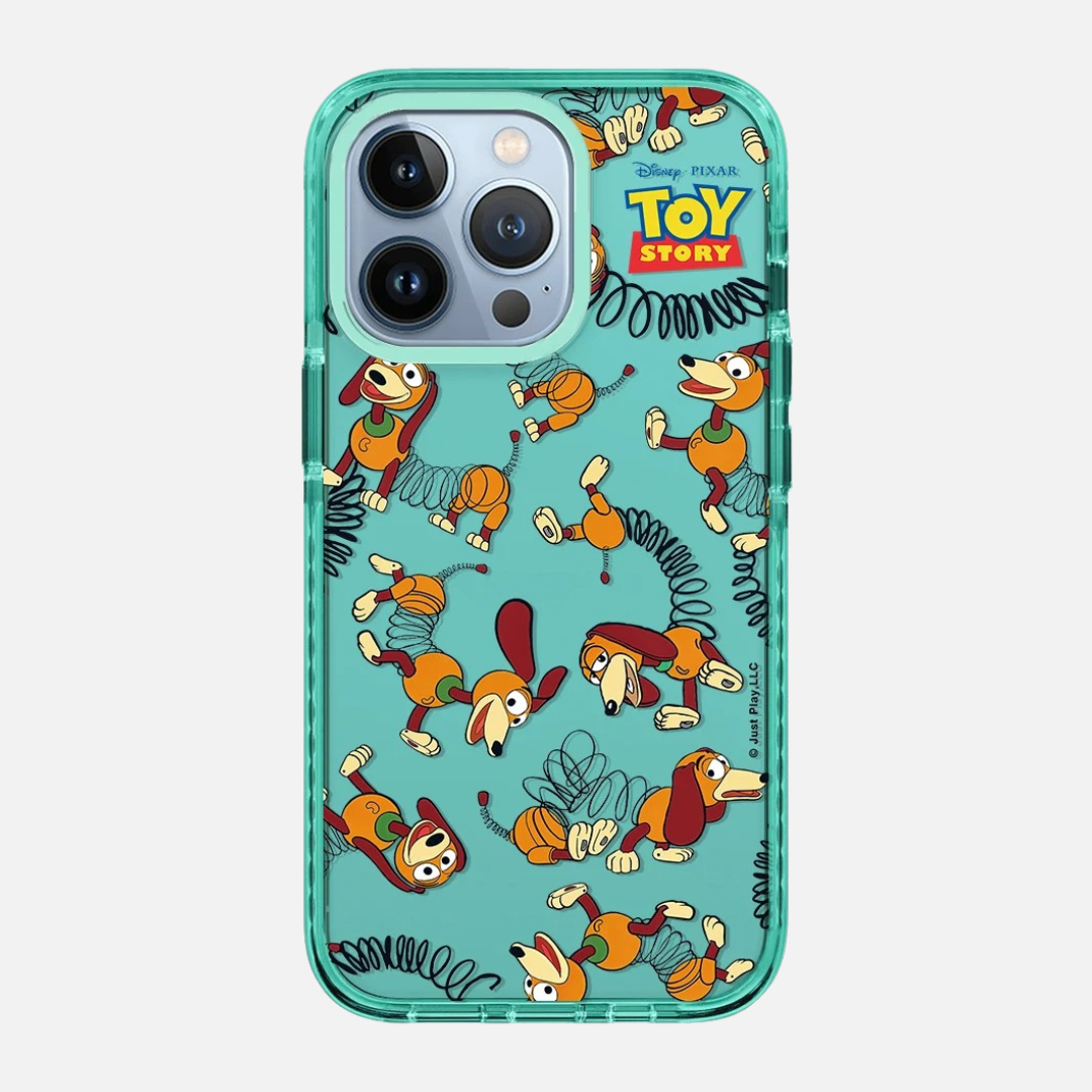 Capa de Iphone Toy Story Slinky Glamour Verde