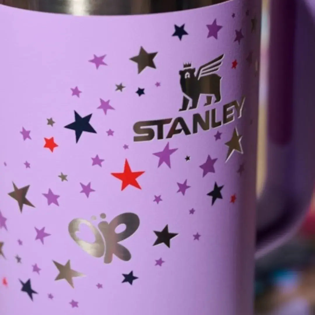 Copo Flowstate Tumbler Purple x Olivia Rodrigo | 40oz Quencher Stanley Glamour Verde