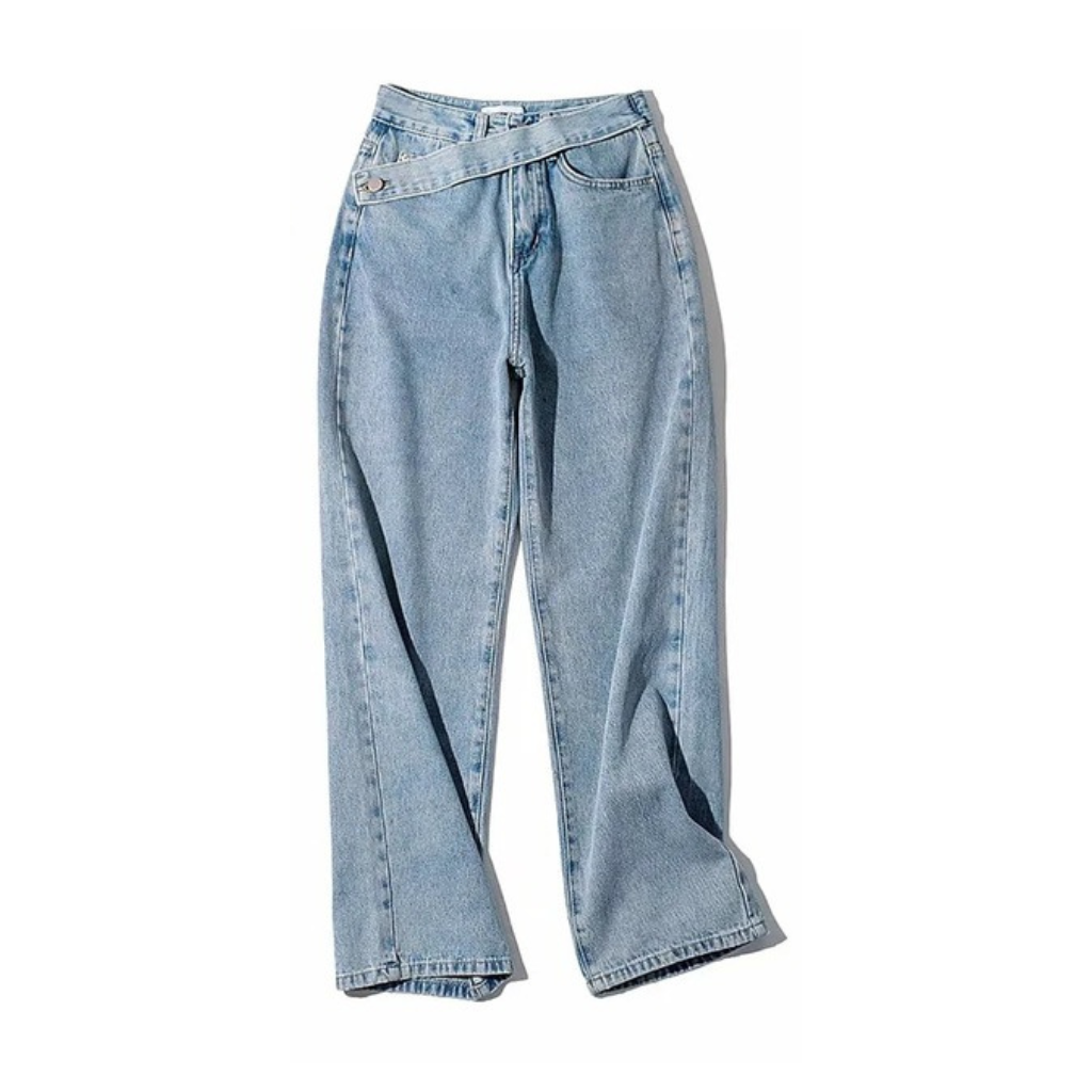 Calça Jeans Reta