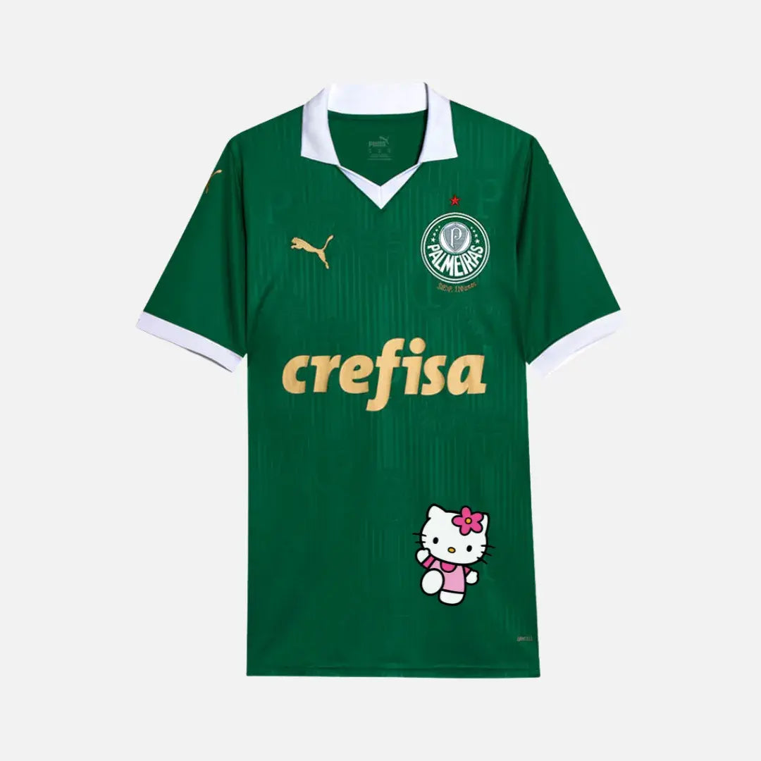 Camisa Palmeiras Hello Kitty 2024/25 | Edição Limitada - Glamour Verde