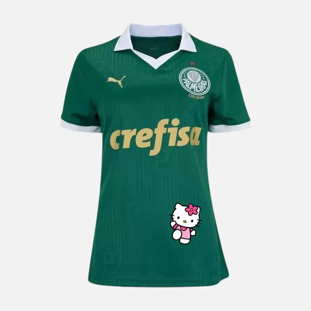 Camisa Palmeiras Hello Kitty 2024/25 | Edição Limitada - Glamour Verde